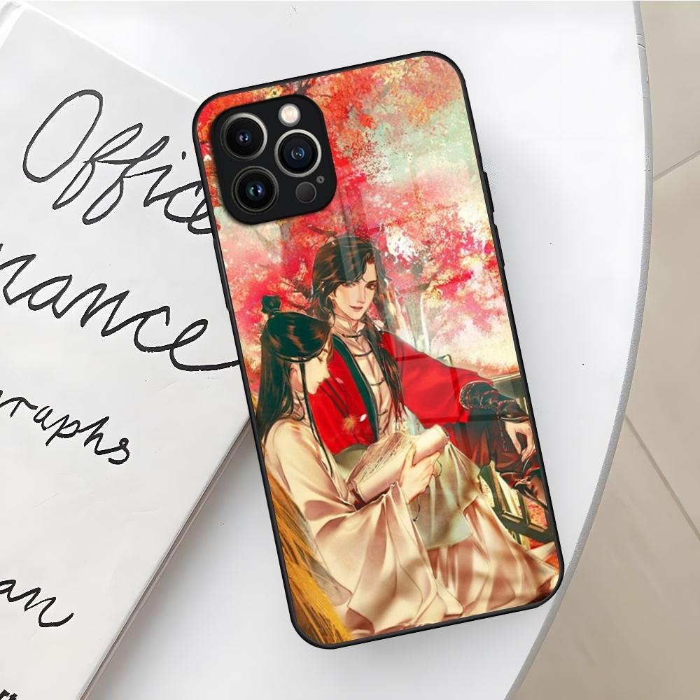 Heaven Official S Blessing Phone Case for Iphone 17 16 Air 15 14 12 11 13 Pro Max Mini X Xr Xs Se Puls Glass Cover