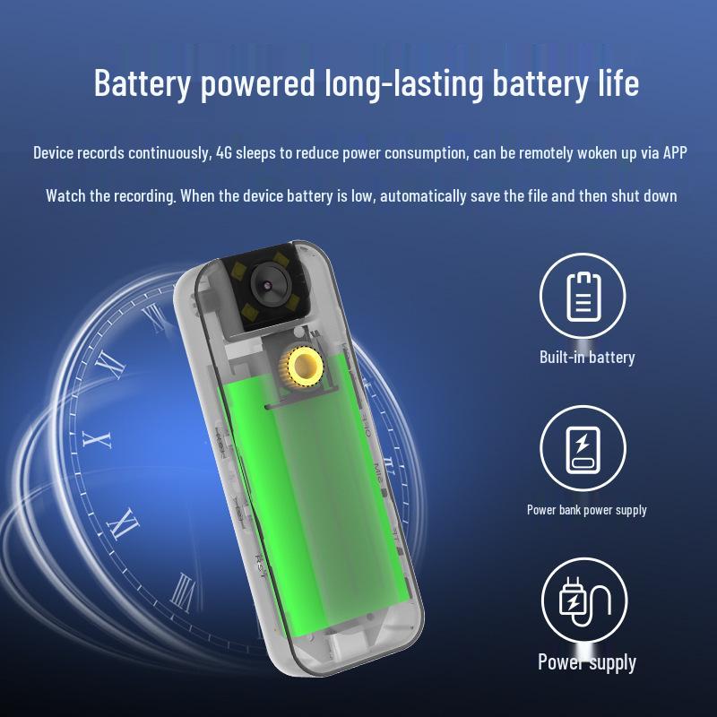 S11 Portable 4G Wireless HD Outdoor Sports Recorder with Extended Standby