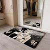 Anime Vintage N-Nana Floor Mat Flannel Door Mat Non-Slip Absorbent Washable Indoor Home Rug