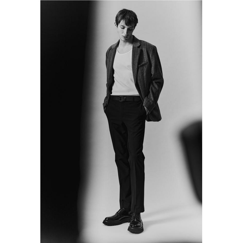 H M Tailored Pants sliM Fit Black