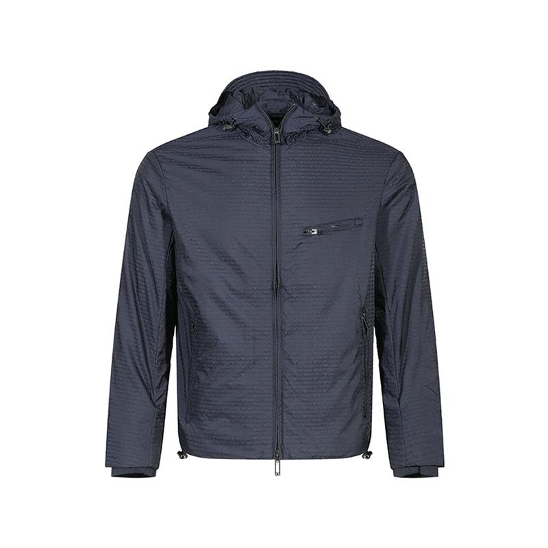 EMPORIO ARMANI Zip Up Padded Hooded Jacket 6D1B64-1NNXZ-0920