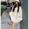 Korean Style Cozy V-Neck Knit Cardigan for Autumn/Winter 2026