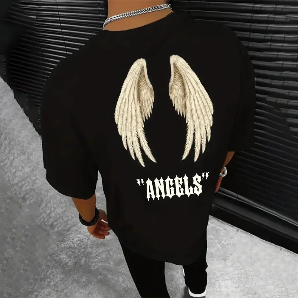 

Летняя мода Тяжелая Ретро Мужская Футболка с английскими буквами 100% хлопок с принтом Круглый вырез Высококачественная Повседневная Фитнес Уличная футболка#Цвет(17) XXXXXL чёрный