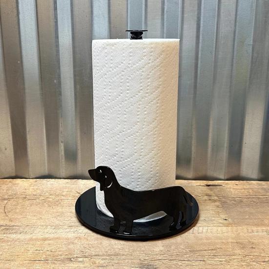 Papierhandtuchhalter mit beschwerter Basis, lustiger Papierturmständer in Tierform für die Küchenarbeitsplatte, Toilettenpapierspender