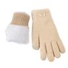 Windproof Knitted Gloves  Anti-cold Mittens Cute Winter Gloves  Outdoor