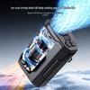 F25A Multi-functional High-Speed Portable Fan: Waist/Neck Hanging, Handheld, USB-Powered.