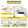 350W Pottery Wheel Ceramic Forming Machine LCD Touch Screen Clay Wheel Electric DIY Clay Sculpting Tools With Foot Pedal 9.8" /25 Cm
