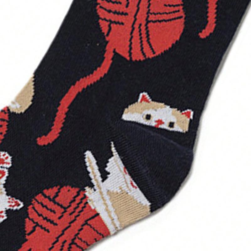 Men's Trendy Socks, Women's Cotton Anime-style Socks, Men's Animal-themed Socks, Couple's Trendy Brand Socks