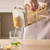 Kaltbrüh-Krug mit Zapfhahn 2,5/3,5L Große Kapazität Kunststoff-Wasserspender für Saft & Eistee Auslaufsichere Getränkekanne für Zuhause Party Outdoor