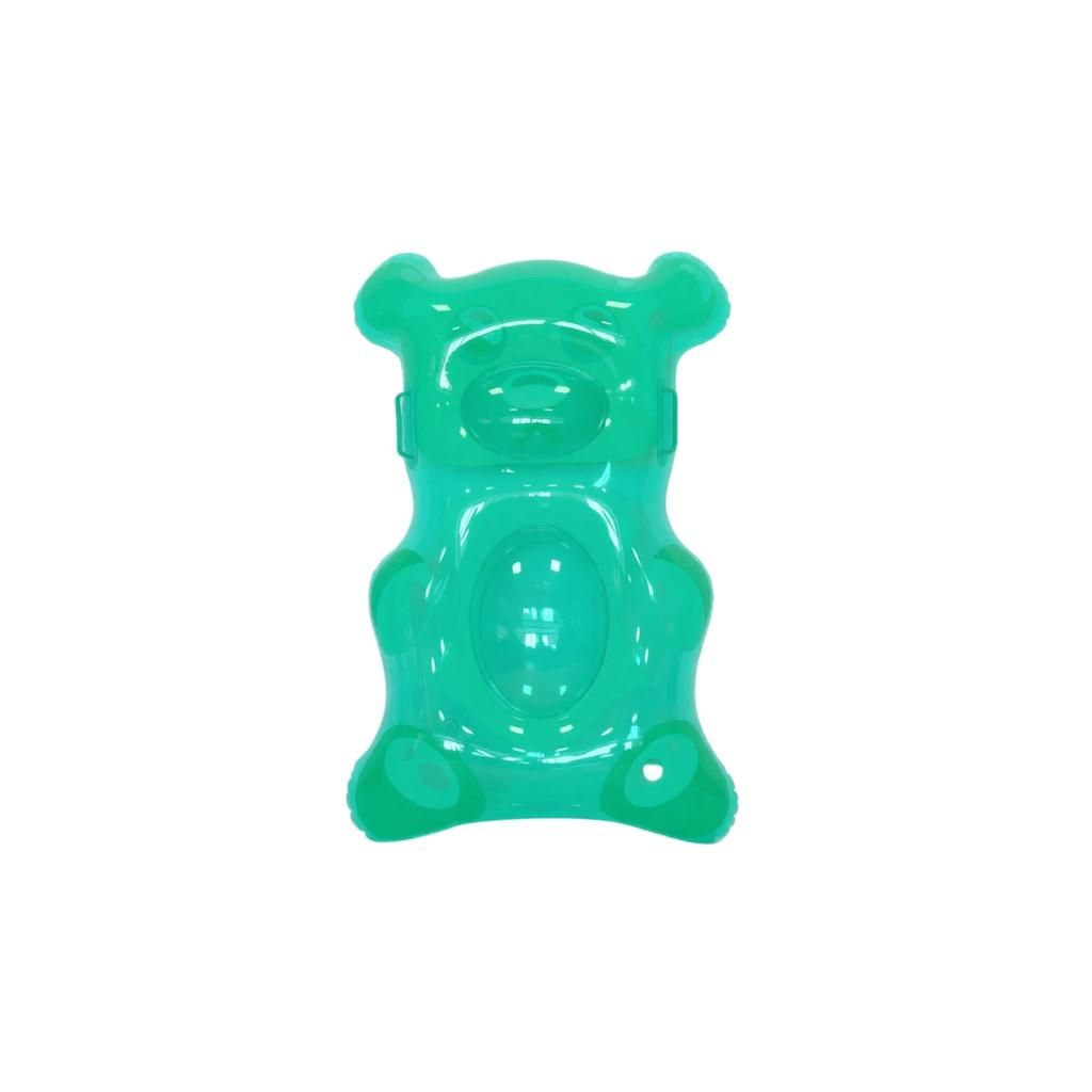 Bear-Shaped Inflatable Pool Float Pad for Shallow Play – Fun Summer Pool Toy for Kids