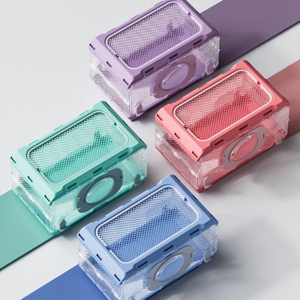 Folding Insect Observation Box Transparent Waterproof Portable Hamster Cage Wear Resistant Critter Butterflies Cage