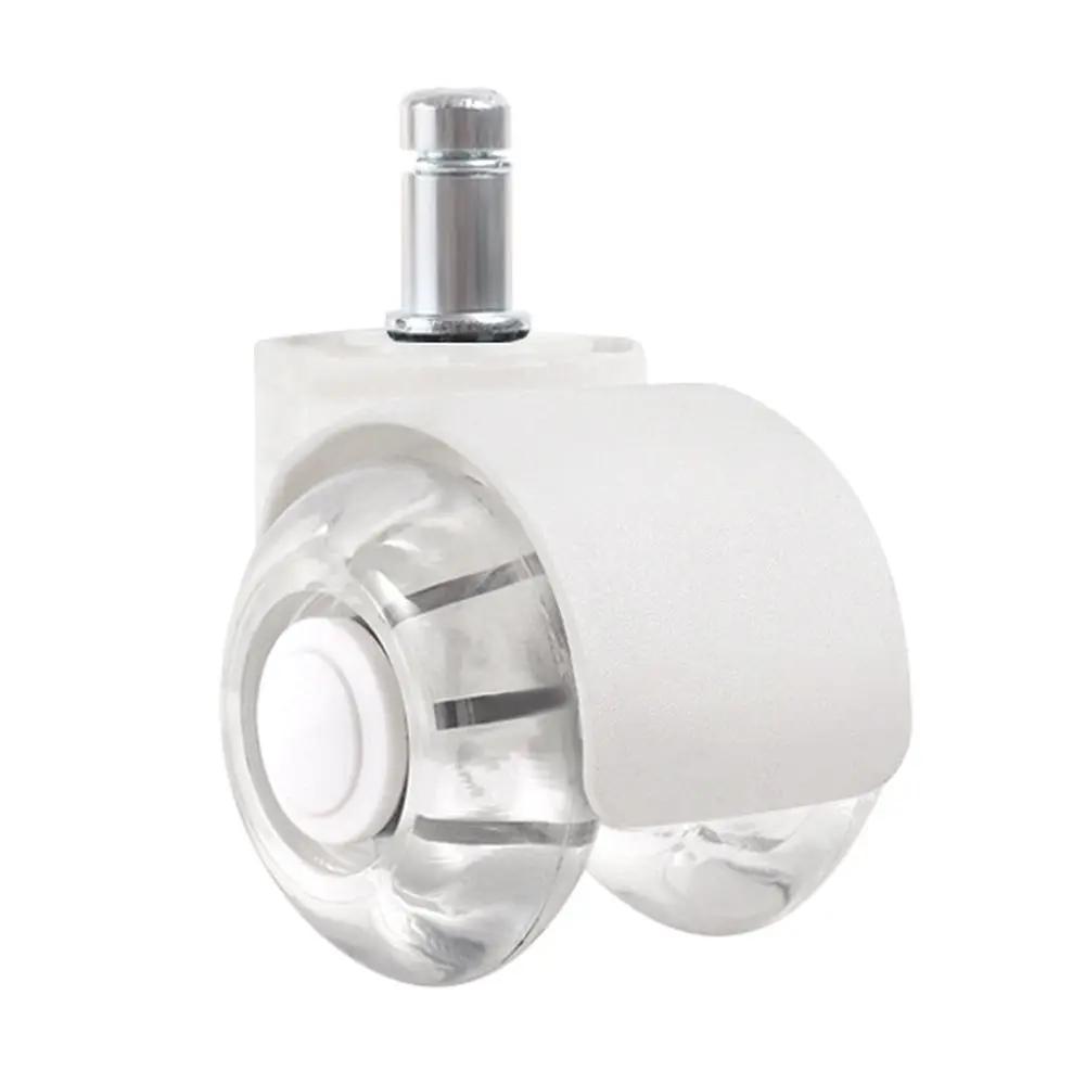 Safe Pulley Rollers Wheel Swivel Furniture Caster Office Chair Wheels Mute Wheel Chair Caster