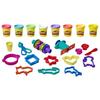 Play-Doh Super boîte à accessoires avec 8 Pots de pâte à modeler, Jeu éducatif pour enfants de 3 ans et plus