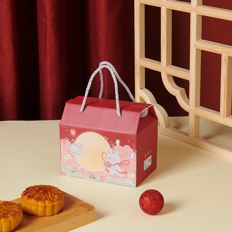 Mid Autumn Festival Cute Mug Gifts for Cultural and Creative National Trend Ceramic Water Cup Souvenir Gift Box Cup Event Gift