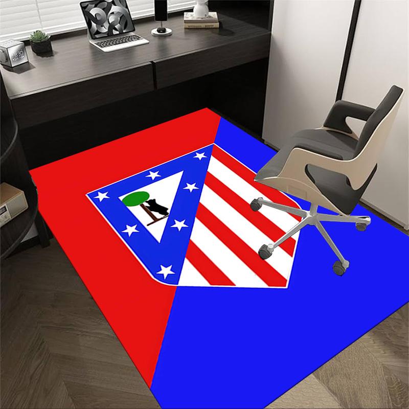 

1PC Atletico Madrid Extra Large Non-Slip Floor carpet, Office, family, bedroom, Studio - Large Area Rug Indoor Rugs, Vibrant Colors-A272 60cm by 90cm