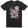 Demon Oni Yokai T-shirt Japansk design Normal passform Bomulls-T-shirt