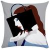 Home Decor Throw Pillow Covers Room Aesthetics Fashion Ladies   Double Bed Cushion