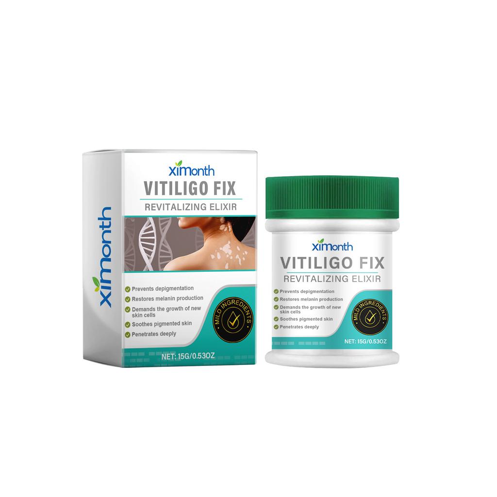Ximonth Crema Trattamento Macchie Bianche Sbianca le Macchie Cutanee Uniforma il Tono della Pelle Lozione Idratante per la Cura del Corpo