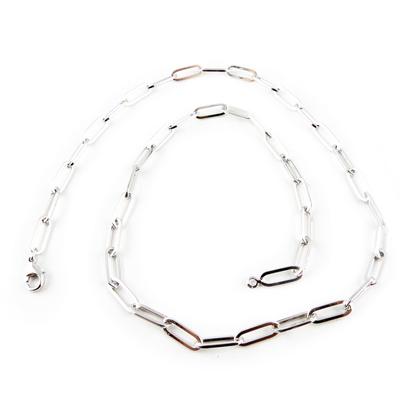 [L1737] - Silver Necklace 'Karl'
