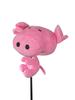Children's Cartoon Golf Wood Club Covers: Puppy & Pig Driver Covers