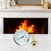 Bimetal Thermometer Gauge for Central Heating and Barbecue 0 to 120 Celsius