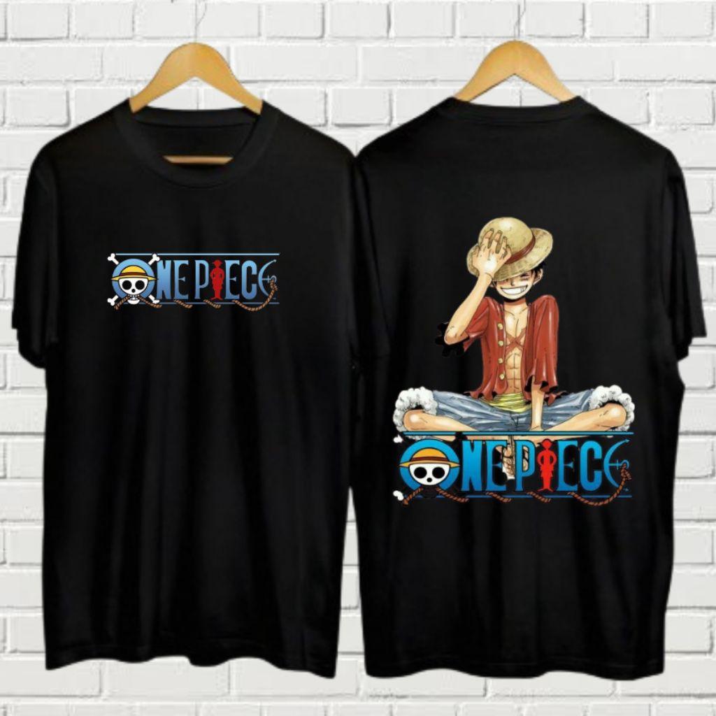 One Piece Japanese Anime Print Unisexs Cotton Tshirt Streetwear 2026 Summer Round Neck Tops Unisex Women Clothes Tee Overside