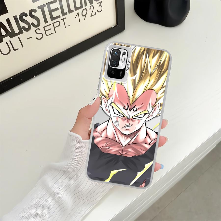 

Phone Cover Case for Xiaomi Poco C61 C50 X3 Pro C51 X3 NFC Dragon Ball Vegeta Poco C61