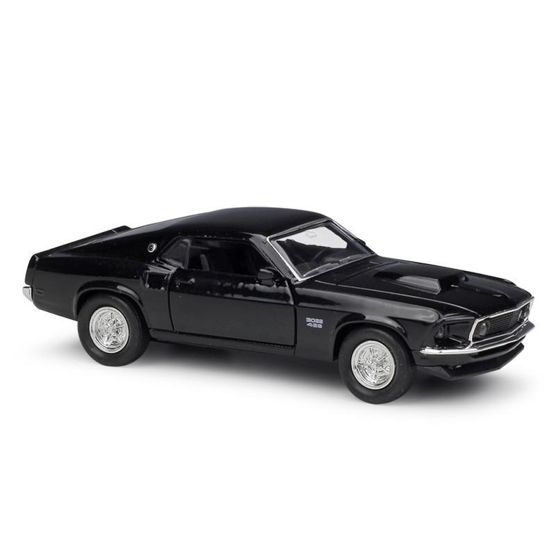 Alloy Car Model Ford Mustang With Inertia Control Design For Play And Display