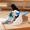Lifelike Pigeons Plush Toy Simulation Birds Animal Stuffed Dolls Pigeon Model Enthusiast Collection Personalized Gift Children