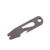 Multi Functional Small Tool Pry Bar Bottle Opener EDC Personalized Titanium Alloy Accessory Hanging