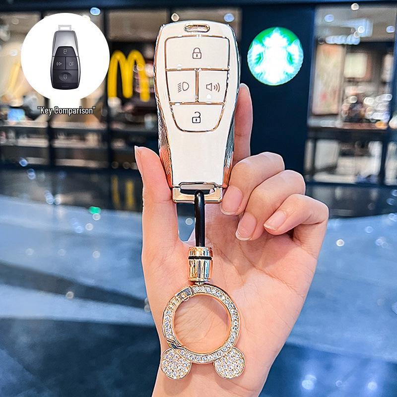 Schutzhülle für Autoschlüssel Beijing BJ40/BJ30/BJ60/BJ20/X7/EU5 für Damen