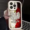 Phone Case for iPhone 17 Air 16E 15 16 Pro Max Poland Flag White Red Cover 14 Plus 13 12 Mini Soft Shell Silicone Fundas