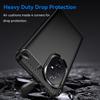 For Honor 200 5G Case Carbon Fiber Texture Brushed TPU Soft Phone Cover