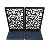 Tree Shadow Skull Metal Bookends - Student Reading Supplies, Retro Hollow Design