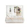 Large Bird Breeding Cage Water-Resistant Clear Acrylic Deluxe