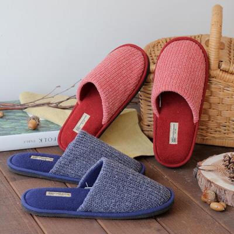 Knitted living room shoes 2 colors Blue 3340₽