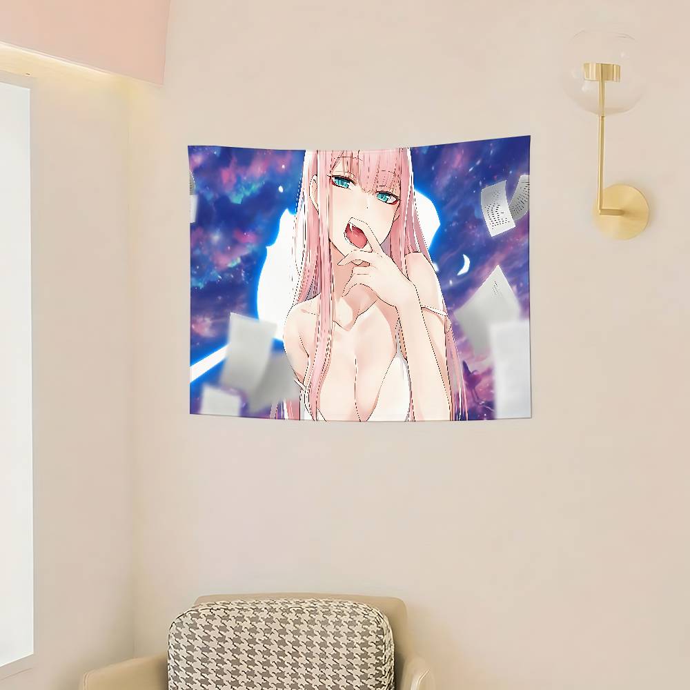 Anime Girl Flag Banners Garage Car Tapestry Flag Garage Outdoor Decor Bedroom