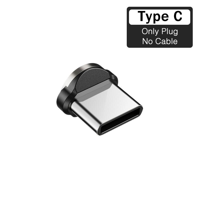 ROCK Magnetic USB Cable For iPhone Charger 540 Degree Rotate USB Type C Cable For Xiaomi Samsung Magnet Charge Micro USB Cable