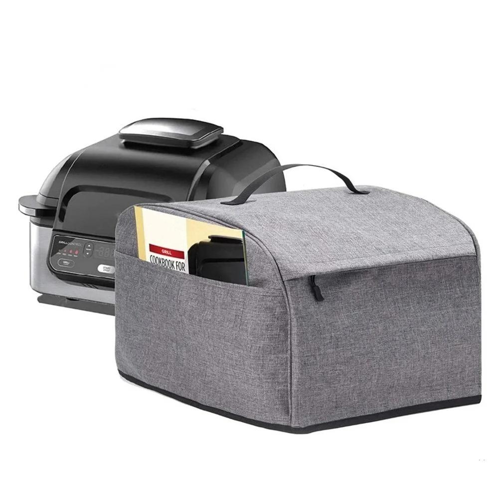 1 Stück Staubschutz Oxford-Gewebe Staubdicht Grillabdeckung 36*34*25cm Wasserdichte Grillabdeckungen mit Taschen Maschinenwaschbare Aufbewahrungstaschen