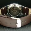 VINTAGE SEIKO 5 AUTOMATIC 6309A JAPAN MENS REFURBISHED ORANGE WATCH a442510-1