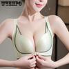 Front Button Bra Women's Plus Size Bra Women's Smooth Seamless Sexy Gathering Soft Steel Ring Bra Minimalist Bra