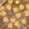 1PC LED Sea Shell Lamp String Starfish Lighting Strings Atmosphere Light Suitable for Festival Room Wedding Party Decoration Lamps Battery-Powered