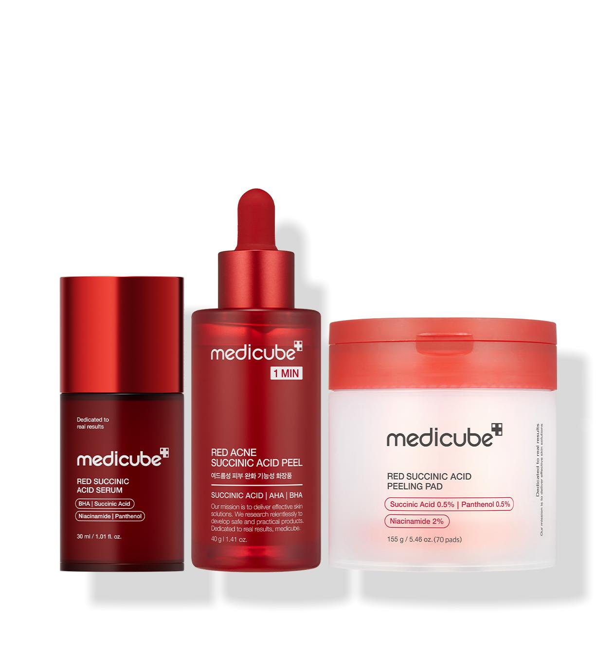 MEDICUBE Red Succinic 3-Step Set