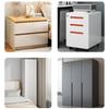 Without Key File Drawer Lock Fingerprint Cabinet Lock With Fast Biometrics Recognition Portable for Home and Office