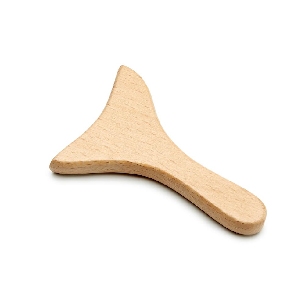 Rouleau de Massage Facial en Bois Maderothérapie Faciale Lifting Kit de Massage en Bois Thérapie Anti-Cellulite Lifting Facial Anti-Rides
