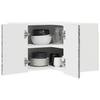 Dishwasher Front Kalmar Gray Sonoma 57 X 57 X 40 Cm
