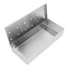 Smoker Box Professional Rectangular Add Smokey BBQ Flavor Stainless Steel Smoker Box for Barbecue Grilling Accessories