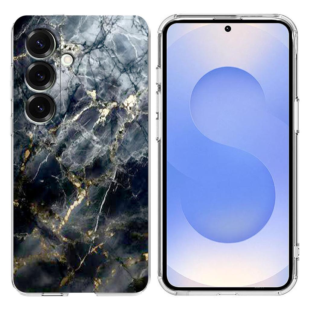 For Samsung Galaxy S24 FE Case Marble Pattern Printing Soft TPU Phone Cover