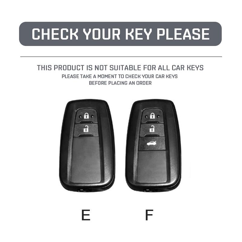 Zinc Alloy Car Key Case Full Cover Shell for Toyota Prius Camry Corolla CHR C-HR RAV4 Land Cruiser Prado Keychain Accessories