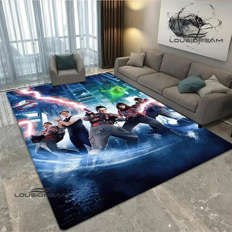3D G-Ghostbusters Cartoon printed carpet living room bedroom carpet non-slip door mat area rug Home room decor birthday gift